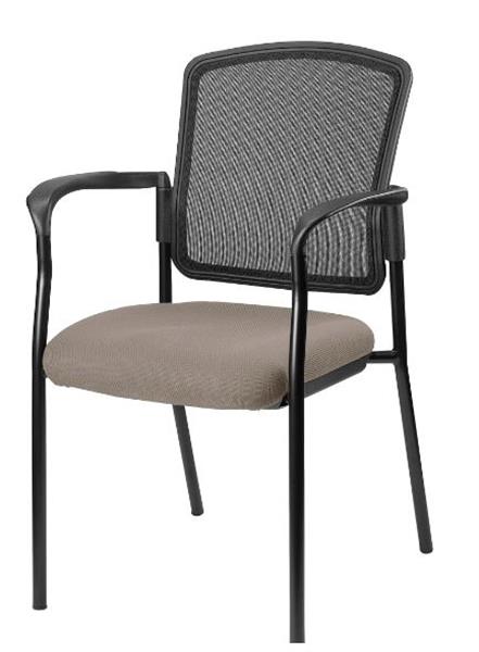 Lorell Stackable Mesh Back Guest Chair